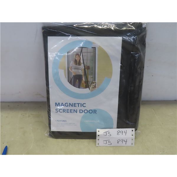New Magnetic Screen Door, 37×82"