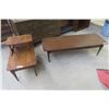 Image 1 : Coffee Table, 15"×56"×20", and Step-Back End Table, 23"×27"×