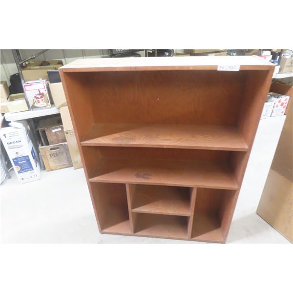 Wood Shelf Unit, 50"×38"×10"