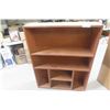 Image 1 : Wood Shelf Unit, 50"×38"×10"