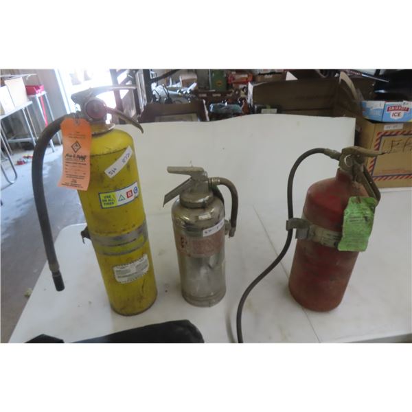 Fire Extinguishers – Qty 3