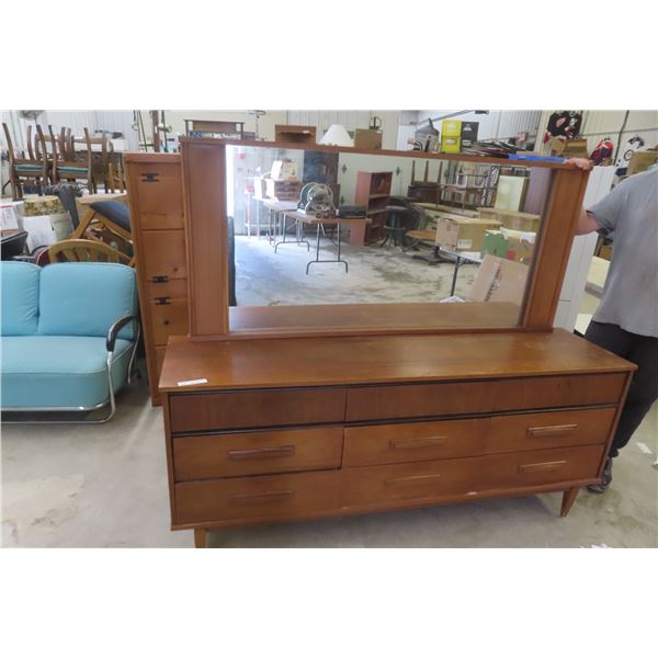 MCM Dresser, 30"×72"×18", with Mirror, 60"×28"