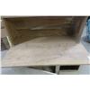Image 5 : Antique Painted Step-Back Hutch/Cupboard