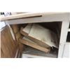 Image 6 : Antique Painted Step-Back Hutch/Cupboard