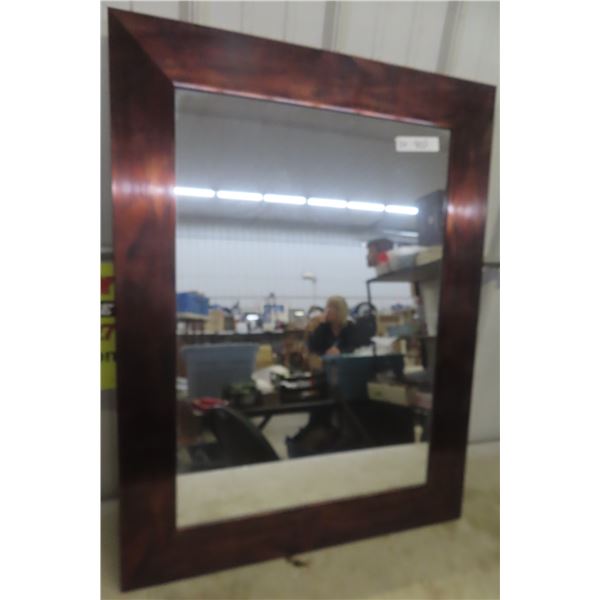 Framed Mirror, 27"×35"