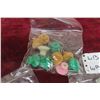 Image 2 : 22 New Old Stock Vintage Soda Shop Diner Cabinet Knob Pulls, 1950s Era, Art Deco Style