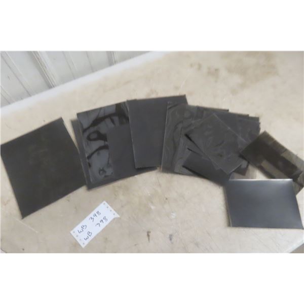 20 Antique Photo Negatives: Drug Store Products, Industrial Equipment, General Store