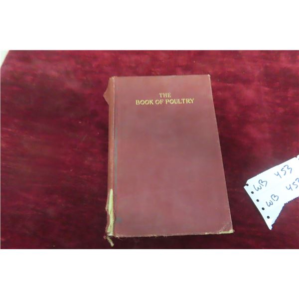 1921 "The Book of Poultry" – 70 Beautiful Colour Plates, Many Text Illustrations, 672 Pages
