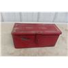 Image 1 : Antique Fordson Model F Tractor Tool Box, circa 1920s
