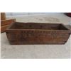 Image 2 : Antique Cheese Box, Architectural Wood Hardware and Storage Case