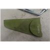 Image 4 : Vintage Toyota Tire Jack, Lug Wrench and Hub Tool Kit in Green Motor Bag, Made in Japan; and More