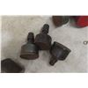 Image 3 : 8 Antique Hit and Miss Engine Grease Oilers – Various Sizes
