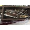 Image 3 : Vintage Hardware Lot: Ice Box Latches, Hinges, Door Viewer, Fuses, and More