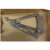 Image 2 : Antique Farm Implements: Tool Box, Seed Gauge, Saw Set Clamp