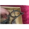 Image 4 : Antique Farm Implements: Tool Box, Seed Gauge, Saw Set Clamp