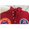 Image 2 : Cool Vintage Canadian Police Curling Bonspiel Champions Decorated Sweater with Sewn-On Cloth Patches