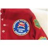 Image 4 : Cool Vintage Canadian Police Curling Bonspiel Champions Decorated Sweater with Sewn-On Cloth Patches