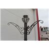 Image 5 : Wrought Iron Plant Hanger Stand, 7'