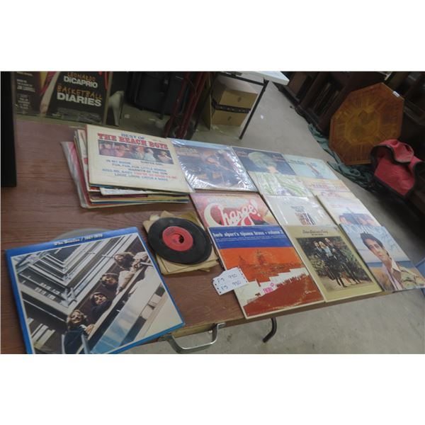 20 LP Records: The Beatles, The Beach Boys, Old Soft Listening