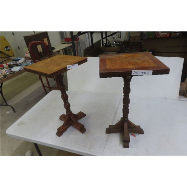 Pedestal Stands, 21½"×12"×12" – Qty 2