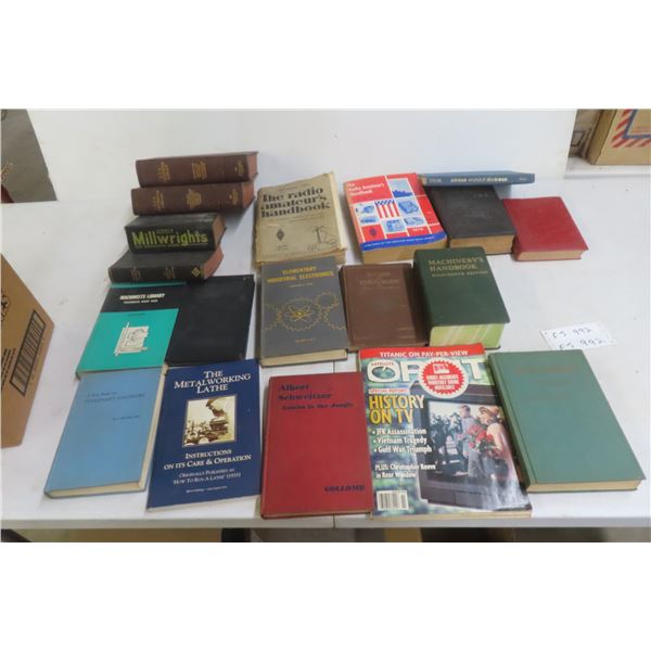 Book Lot: Stationary Engine, Machinist, Practical Electricity, Amateur 