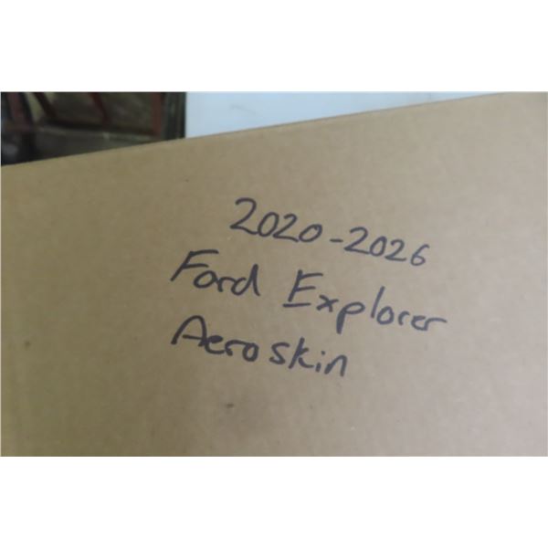 New Ford Explorer 2020–2026 Aero Skin Bug Deflector