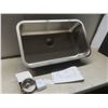 Image 1 : New Large Stainless Steel Kitchen Sink with Drain Assembly, 30" × 18" × 8¼" Deep