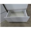 Image 10 : Ashley Onita White Double Dresser and Nightstand – Modern Style, Crisp White Finish.