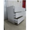 Image 5 : Ashley Onita White Double Dresser and Nightstand – Modern Style, Crisp White Finish.