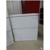 Image 8 : Ashley Onita White Double Dresser and Nightstand – Modern Style, Crisp White Finish.