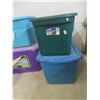 Image 2 : 4 Totes with Lids