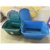 Image 4 : 4 Totes with Lids