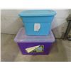 Image 5 : 4 Totes with Lids