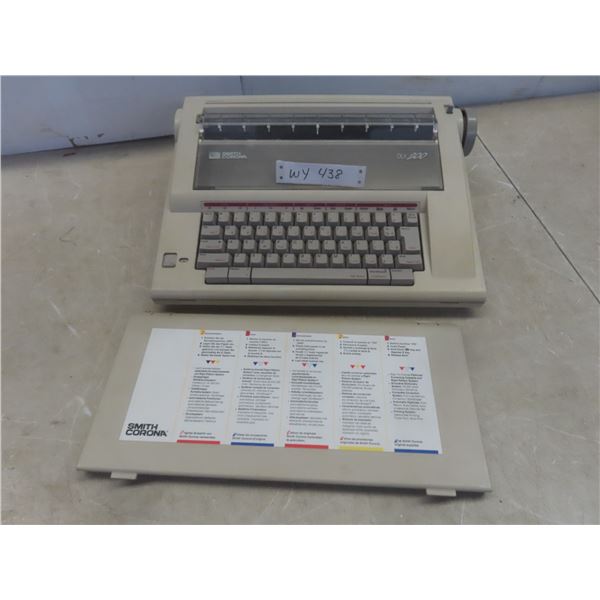 Smith-Corona Electric Portable Typewriter