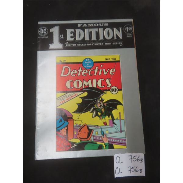 Detective Comics 1st Edition – DC #C-28, Large Size, Near Mint