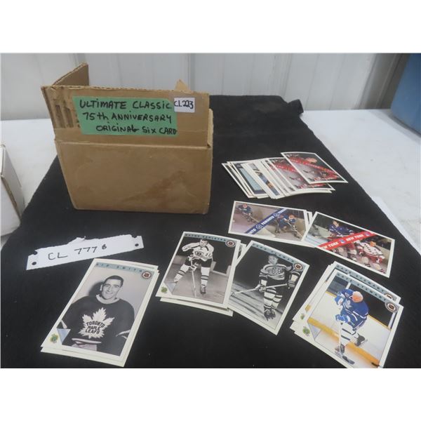 Ultimate Classics Original Six 75th Anniversary Hockey Cards – 1990 and 1992