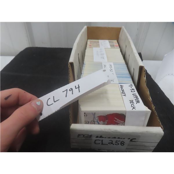 Hockey Cards – Pro Set, Score and Upper Deck – Many 100s of Cards
