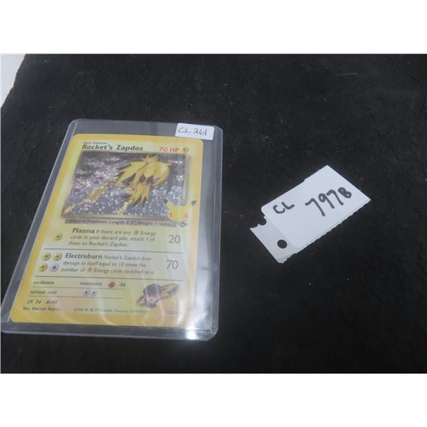 Pokémon Team Rocket's 15/132 TCG Rare Holo – LV 34, #145