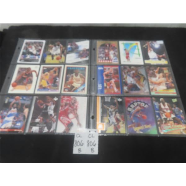 NBA Basketball Cards – Lot of 18