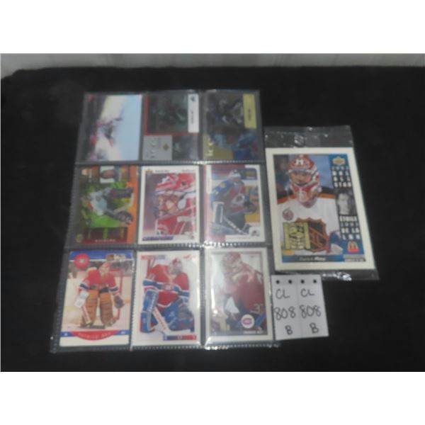 McDonald's Stanley Cup MVP Limited Edition Patrick Roy with 9 Different P. Roy Cards