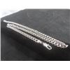 Image 1 : New Platinum Plated 8mm Cuban Link Necklace Chain – 18" Long