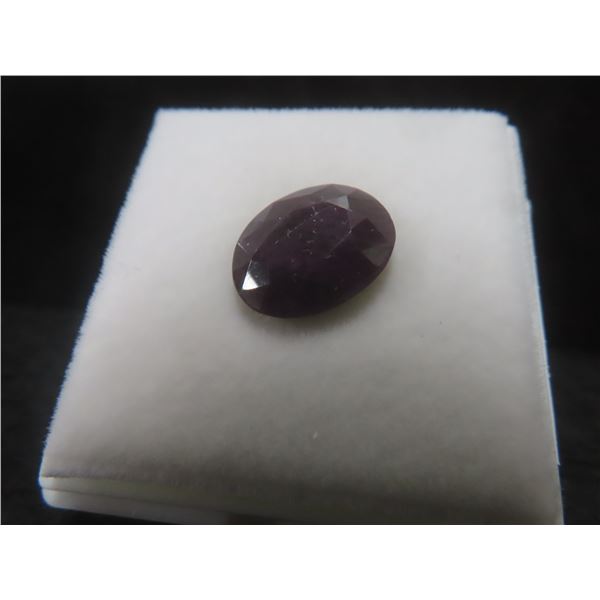New 7.5ct Natural Ruby – Untreated Oval Cut, 11.2 × 13.4mm
