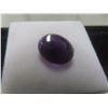 Image 2 : New 11ct Natural Amethyst – Untreated Oval Cut, 11.9 × 14.3mm