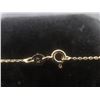 Image 4 : New 18K Gold Plated 32mm Simulated Diamond (CZ) Love Heart Necklace – Chain 18" Long
