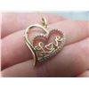 Image 5 : New 18K Gold Plated 32mm Simulated Diamond (CZ) Love Heart Necklace – Chain 18" Long