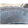 Image 3 : Michelin X-Ice 195/65R15 Tires with 4-Bolt Wheels – Set of 4