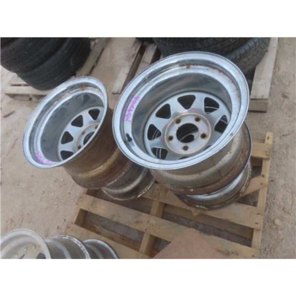 5-Bolt Alloy Wheels – Set of 4