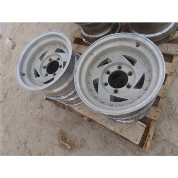 Chevy/Toyota 6-Bolt Alloy Wheels – Set of 4