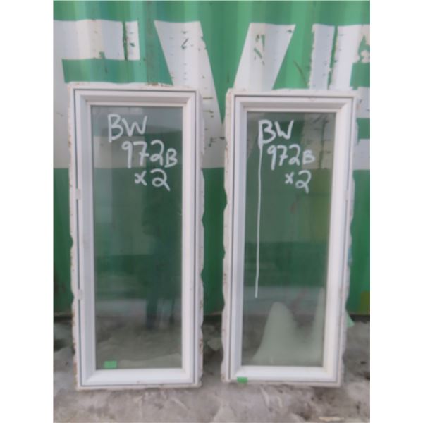 Triple Pane Opening Windows, 24 × 59" – Qty 2