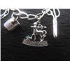 Image 2 : 925 Silver Charm Bracelet – 15.7g